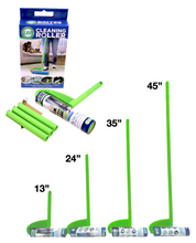 Load image into Gallery viewer, Leo MegaClean 10-Inch Wide Lint Roller Refills 25 Sheets with extendable Handle to 44 inch for Lint Remover Household Cleaning Easily Remove Pet Hair Dust and Debris from Floors Carpets and Furniture