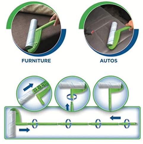 Leo Cleaning Roller Set plus 3pk or 6pk Refills